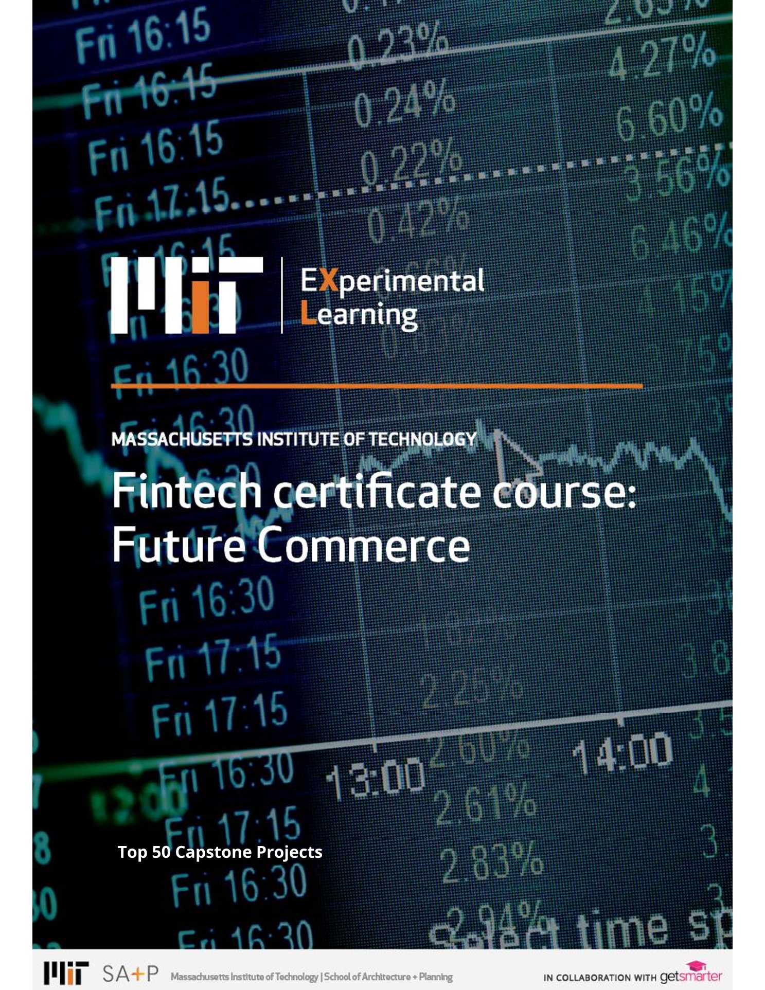 MIT Fintech certificate course: Future Commerce — Top 50 Capstone Projects, cover